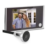 Cocoarm Judas de Porte avec écran LCD Numérique 3,5" 120 degrés pour Surveiller les yeux de chat, Digital Door Viewer Judas de Porte Camera Surveillance