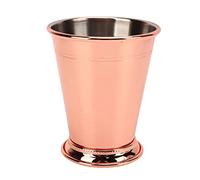 Cocoarm Julep Cup Tasse Julep à la Menthe en Acier Inoxydable avec Base Large en Perles Tasse à Cocktail Rétro 188g Ustensiles de Bar élégants pour Les Barmen à Domicile Amateurs de Cocktails (Or