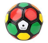 Cocoarm Kids Soccer Ball Youth Training Football Football # 2 13cm / 5.1 Pouces avec Une Précision de Matériel PU de Haute qualité Cousu pour Les Enfants et Les étudiants (Boules colorées)