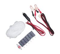 Cocoarm Kit d'accessoires de Pompe à Air avec Pierre à Bulles et Clapet Anti-Retour de Pompe d'Aquarium DC 12 V Ensemble de Câbles de Tuyau 'Air en PU pour Aquarium Hydroponique Pisciculture