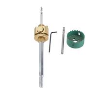 Cocoarm Kit d'arboreur d'ouverture du Trou de Cloison, Outil en Acier en Alliage pour le Bois et les Plastiques, Utilisation Facile pour les Exercices à Main et au Banc (Ouvre-trous de 65 mm /