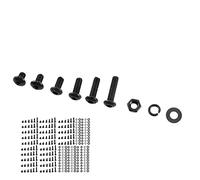 Cocoarm Kit d'assortiment de Vis de Réglage de 300pcs, Attaches en Acier en Alliage pour Machines Industrielles et Appareil Domestique - Vis à Douille M3, écrous et Rondelles Incluses (B: tête de