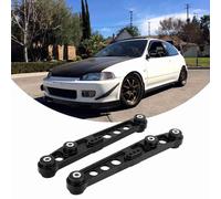 Cocoarm Kit de Bras de Commande Inférieur Arrière, Alliage d'aluminium, stabilité Améliorée, Installation Facile, pour Modèles 92-95 (BLACK)