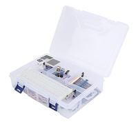 Cocoarm Kit de Démarrage de Base Ensemble de Composants électroniques en Plastique Kit de Démarrage de Carte de Développement pour Modules Complets R3 Opération Facile Contact Stable pour Les