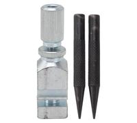 Cocoarm Kit de Disjoncteur de Chaîne de Tronçonneuse de Poche, Outil de Retrait de Poinçon de Rivet, Construction en Acier, Kit de Réparation de Maillons Portable, pour L'entretien de