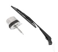 Cocoarm Kit de Moteur D'essuie-glace électrique 12V, 105 Degrés | Essuyage temps, ensemble de bras universels, construction en caoutchouc métallique, bateau tracteur ATV UTV