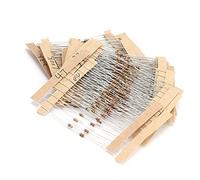 Cocoarm Kit de Résistances à Film de Carbone, Composants de qualité Supérieure, Parfaits pour les Projets de Réparation électronique et de Bricolage, Valeurs de Résistance Assorties de 300 Pièces