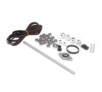 Cocoarm Kit d'entraînement par Courroie Ensemble de Courroie de Distribution en Alliage d'aluminium avec Poulies de 2 Mètres Roulements 16T 20T pour Accessoires 'imprimante 3D V0 Remplacement de
