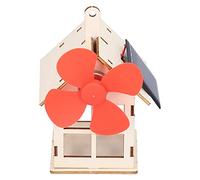 Cocoarm Kit Scientifique D'énergie Solaire DIY, Jouet éolien à énergie Solaire Ensemble D'expérimentation sur L'énergie Solaire pour Enfants de 7 Ans et Plus avec Matériau en Bois