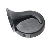Cocoarm Klaxon de Voiture 120DB, ABS Métallique étanche, Conception Compacte avec Son Fort pour Moto Camion ATV 12V (Noir rouge)