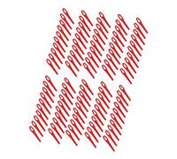 Cocoarm Lames de Coupe en Plastique Lames de Coupe de Remplacement 100 PCS Lame de Tondeuse en Forme de Gourde en Plastique 20 X 84 Mm pour Tondeuse à Gazon -Herbe Utilisation d'élagage de Jardin