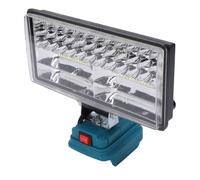 Cocoarm Lampe de Travail LED sans Fil 100 W, 8000 Lm, Angle Réglable 120° et Chargement USB pour Batterie 18 V Camping construction.