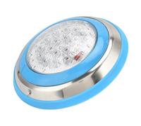 Cocoarm Lampe LED pour Piscine, Applique sous-Marine en Acier Inoxydable AC12 V IP68 Lumière Blanche 30 X 30 X 7 Cm pour éclairage d'hôtel d'aquarium de Piscine avec de Miroir PC (24W)