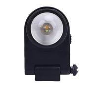 Cocoarm Lampe pour Outil de Pulvérisation Lampe pour Outil de Pulvérisation de Peinture ABS avec 3 Niveaux de luminosité 1200 MAh Pince Réglable Rechargeable 1,33 à 1,69 Po pour la Peinture
