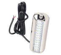 Cocoarm Lampe Sous-marine pour Tableau Arrière de Bateau à 39 LED, Lampe étanche en Acier Inoxydable, luminosité de 95 Lm pour la Pêche et la Navigation de Plaisance (BLUE)