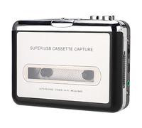 Cocoarm Lecteur de Cassettes USB de MP3, Convertit Les Anciennes Chansons en MP3, Conception Portable avec Connexion USB Facile à Utiliser