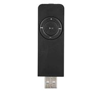 Cocoarm Lecteur MP3 USB, Lecteur de Musique Portable avec qualité Sonore sans Perte, Stockage Extensible de 32 Go, Léger pour Le Sport et la Course à Pied (Black)