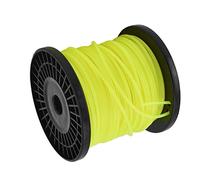 Cocoarm Ligne de Débroussailleuse en Nylon de 3,0 Mm Ronde Jaune pour Lourde, Accélération Rapide, Longue Utilisation, pour l'entretien de la Pelouse et la Taille du Jardin (50m / 164ft)