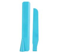 Cocoarm Lisseur à Gâteau, Grattoir à Crème à Gâteau en Hauteur Réglable, Outil de Cuisson en Plastique, Prise en Main Confortable, Facile à Nettoyer, Règle de 23,5 Cm pour Gâteaux, Cupcakes,