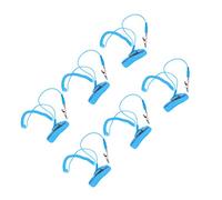 Cocoarm Lot de 10 Bracelets électrostatiques Réglables en PU, Résistance de Surface de 6 Ohm, Décroissance Statique de 0,1 S pour Réparation électronique, Techniciens de Laboratoire de Soudage