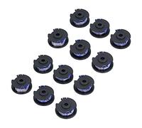 Cocoarm Lot de 12 Bobines de Rechange pour Tondeuse en ABS AC14RL3A pour One Plus 18 V 24 V 40, Installation Rapide Pré-enroulée pour Bordure de Pelouse, de Cour, Usage Domestique et Jardin