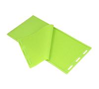 Cocoarm Lot de 2 Moules en Silicone pour Feuilles de Cire d'abeille, Moule de Presse pour Fond de Teint en Cire d'abeille, 5,4 Mm, Pliable, 44 X 23 Cm, pour Apiculteurs, Pressage Manuel des