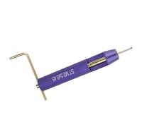 Cocoarm Lot de 50 Inserts Filetés Hélicoïdaux en Acier Inoxydable, Kit de Réparation de Filetage pour Aluminium et Magnésium M2,5 X 2D avec Outil D'installation, Foret Brise-tange
