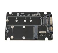 Cocoarm M.2 NGFF vers Adaptateur de Carte SSD, Double Baie | Prend en charge la 2230/2242/2260/2280, mSATA 26,8 mm 50,95 mm, 3.0 pleine vitesse, construction PCB, mise à niveau