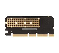 Cocoarm M.2 NVMe SSD vers Adaptateur PCIe 3.0x16, Dissipateur de Chaleur | Convertisseur NGFF pour carte mère, extension de stockage rapide, radiateur en aluminium haute performance