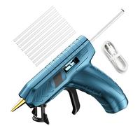 Cocoarm Machine à Colle Thermofusible Professionnelle sans Fil, Rechargeable par USB avec Buse en Cuivre, Chauffage 15 S, 302 F, 10 Bâtons de Colle pour Bricolage, Réparation, Usage Domestique