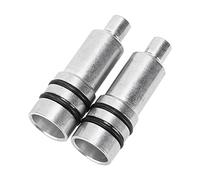 Cocoarm Manchon d'injecteur de Carburant de Remplacement avec Joints Manchons d'injecteur de Carburant en Métal 2 Pièces OE 0817384 pour H C Meriva A Zafira A 1.7 DTI Y17DT