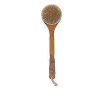Cocoarm Masse-épurateur Arrière Exfoliant la Brosse à Poignée Longue Brosse de Bain, Cheveux Doux pour Massage de la Peau, Pratique à Utiliser
