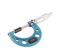 Cocoarm Micromètre Extérieur en Acier Inoxydable, Jauge d'épaisseur de Précision de 0,01 Mm avec t écrou de Blocage pour Mesurer l'épaisseur du Diamètre de la Longueur dans les Ateliers de
