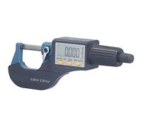 Cocoarm Micromètre Numérique Outil de Mesure d'épaisseur électronique Résolution 0 à 25 Mm Résolution 0,001 Mm ABS Conversion Relative et Absolue en pour les Machinistes Inspection du Travail des