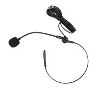 Cocoarm Microphone Casque Mains Libres Réglable pour Amplificateur D'ordinateur, Micro Filaire Flexible pour Musiciens et Acteurs, Câble de 1.2m