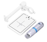 Cocoarm Microscope électronique ABS WiFi Microscope d'ordinateur 50X à 1000X 8 LED Mise au Point Manuelle 1080P Vidéo pour Carte de Circuit imprimé, Pièce de Monnaie, Bijoux, Montre, Inspection,