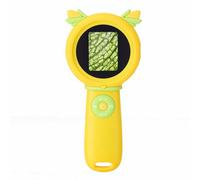 Cocoarm Microscope Numérique pour Enfants, Microscope Portatif ABS avec écran de 2 Pouces, Grossissement 1000x, 8 Lumières LED, Enregistrement Photo et Vidéo pour l'apprentissage en Plein Air et