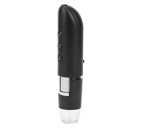 Cocoarm Microscope WiFi, Microscope Numérique avec Capteur CMOS Résolution 1600 X 1200 Lumière LED Rechargeable par USB 2,5 Heures d'autonomie pour l'inspection de Petits Objets étudiants