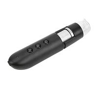 Cocoarm Microscope WiFi, Microscope Numérique Portable USB HD, Caméra d'inspection 1600 X 1200 CMOS 1400 MAh Rechargeable avec Lumière LED pour l'observation de Petits Objets, étudiants Amateurs