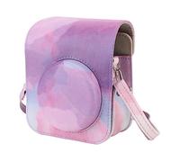 Cocoarm Mini Boîtier de Protection de la Caméra Instantanée, Cuir PU, Couvercle Supérieur Détachable, Sangle Réglable, pour Mini 12 Camera 5.1x4.3x2.4in (Nuage de rêve)