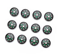 Cocoarm Mini Boussole à Boussole à Boublon 12pcs Remplie d'huile pour la Randonnée en Camping Activités Extérieures avec Cadran Facile à Lire