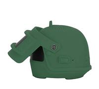 Cocoarm Mini Haut-Parleur Bluetooth avec Support pour Téléphone, Vert | Haut-parleur sans fil portable, batterie 500 mAh, klaxon 40 mm, construction en silicone, lanière pour voyage en plein air