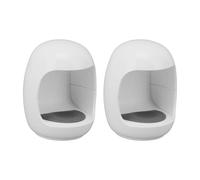 Cocoarm Mini Lampe à Ongles LED, Lampe à Ongles UV LED ABS avec 3 Perles, Séchage Rapide des Années 90, Interrupteur Poussoir USB 5 V, Mini UV Portable Sèche- pour les Débutants dans les Salons de