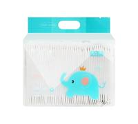 Cocoarm Mini Lingettes Humides Portables Simples, Lingettes Humides Non Tissées pour le Visage, Paquet Individuel de 50 Pièces, Tissu Doux épais pour le Visage et les Mains, Sac de Voyage, (ξAo