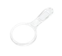 Cocoarm Mini Loupe de Lecture en Acrylique 3X 6X Double Lentille 50 Mm Compacte et Portable, Imagerie Claire pour la Lecture, l'observation des Enfants et Une Utilisation Intérieure et Extérieure