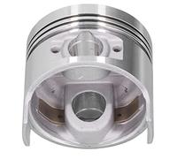 Cocoarm Mini Piston de Barre Franche de Remplacement de Piston de Moteur en Alliage d'aluminium, Taille Standard pour Micro-cultivateur Refroidi par Air, Compact, Résistant à la Corrosion, (186FA)