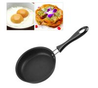 Cocoarm Mini Poêle à Frire, Mini Portable à Friture Légère Portable Maison D'œufs Pochés, Petite Cuisine avec Poignée, Grande Aide pour la Friture