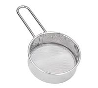 Cocoarm Mini Tamis à Farine Rond, Passoire à Farine en Acier Inoxydable 304 40 Mailles, Tamisage Fin pour la de Sucre Matcha, Rinçage Facile, Léger 36 G pour les Boulangers à Domicile et les (Un
