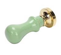 Cocoarm Mini Tampon de Sceau de Cire, Poignée de Tampon de Scellage en Bois de Cuivre pour Carte d'invitation d'enveloppe, Poignée Ergonomique, Propre, Facile à Nettoyer pour l'artisanat et