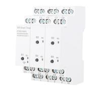 Cocoarm Minuterie Intelligente WiFi 5 Gangs avec Interrupteur Externe, Fonction Bluetooth pour Télécommande, Fonction Mémoire, Domotique, Compatible Assistant